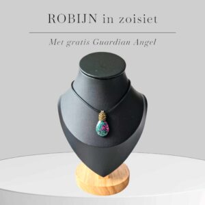 Robijn in Zoisiet Keltisch