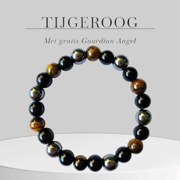 Tijgeroog armband Zelfvertrouwen