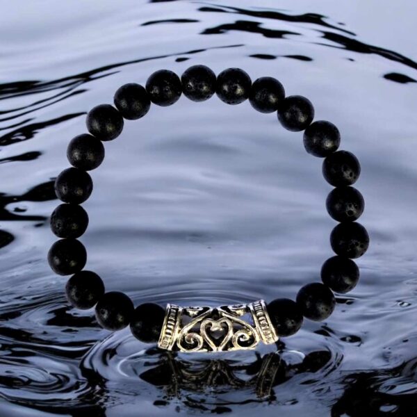 Lavasteen Armband Liefde
